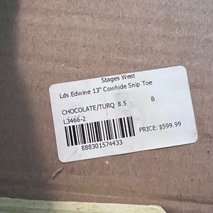 Old Gringo Edwine Women’s Boots 8.5 B